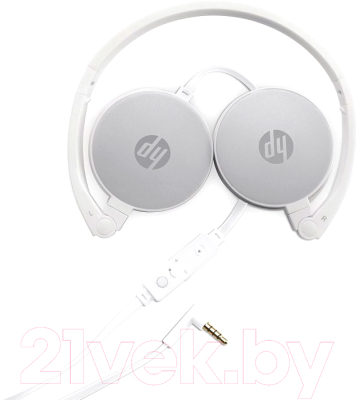 Наушники-гарнитура HP Stereo Headset H2800 (2AP95AA) (белый/серебристый)