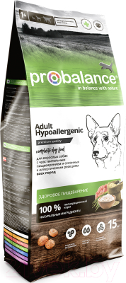 Сухой корм для собак ProBalance Hypoallergenic (15кг)