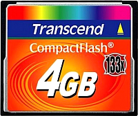 

Карта памяти, 133x CompactFlash 4 Gb (TS4GCF133)