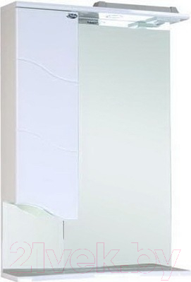 Шкаф с зеркалом для ванной Onika Лайн 58.01 L (205819)