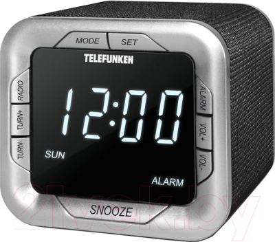 Радиочасы Telefunken TF-1505 (черный)