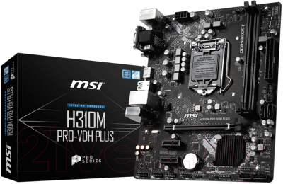 Материнская плата MSI H310M PRO-VDH Plus