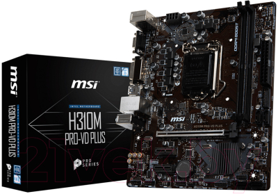 Материнская плата MSI H310M PRO-VD Plus