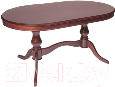 Обеденный стол ТехКомПро Юкка 900x1500(1950)x760 (дуб/тон 39)