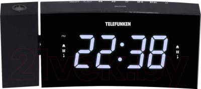 Радиочасы Telefunken TF-1568U (черный)