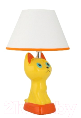 Прикроватная лампа Camelion KD-566 C07 / 12782 (желтый котенок)