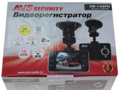 Автомобильный видеорегистратор AVS VR-145FH / A78218S