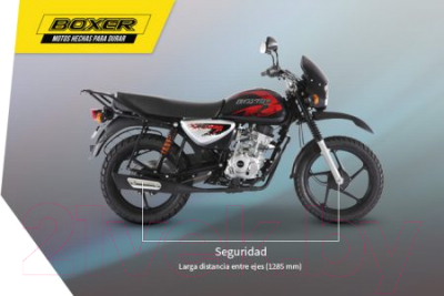 Мотоцикл Bajaj Boxer BM 125 X (синий)