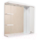 Шкаф с зеркалом для ванной Onika Эльбрус 100.02 R (210004) - 
