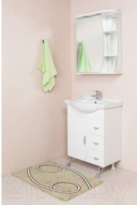 Шкаф с зеркалом для ванной Onika Луна 60.01 L (206013)