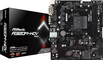 Материнская плата AsRock A320M-HDV R3.0