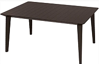 Стол пластиковый Keter Lima Table / 236245 (коричневый) - 