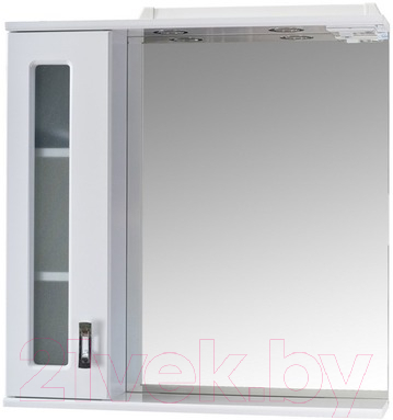 Шкаф с зеркалом для ванной Onika Кристалл 67.02 L (206705)