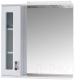 Шкаф с зеркалом для ванной Onika Кристалл 67.02 L (206705) - 