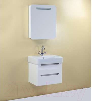 Шкаф с зеркалом для ванной Onika Неаполь 60.01 (206064)
