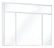Шкаф с зеркалом для ванной Onika Сигма 90.01 (209014) - 