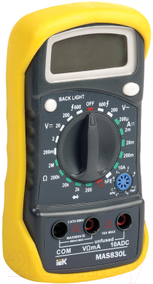 Мультиметр цифровой IEK Master MAS830L / TMD-3L-830