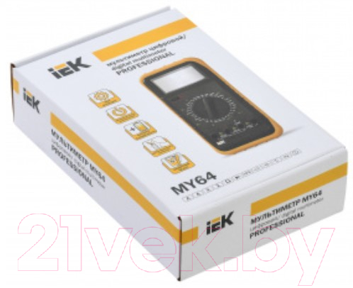 Мультиметр цифровой IEK Professional MY64 / TMD-5S-064