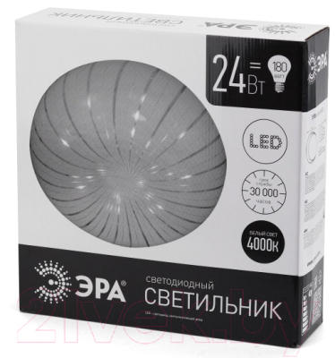 Потолочный светильник ЭРА SPB-6-24-4K (A) / Б0016923