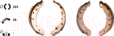 

Тормозные колодки Textar, 91061800