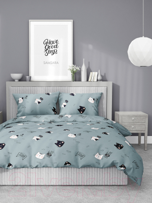 Изображение товара Комплект постельного белья Samsara Мяу 150-9