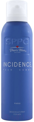 

Дезодорант-спрей Paris Bleu Parfums, Incidence for Men