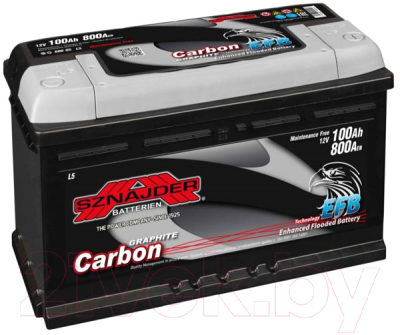

Автомобильный аккумулятор Sznajder, Carbon EFB 100 R / 600 05