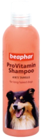Шампунь для животных Beaphar ProVitamin Shampoo Almond Pink/Anti Tangle Dog / 18297 (250мл) - 