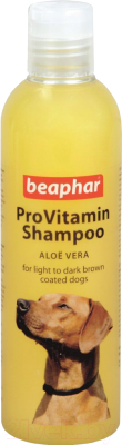 Шампунь для животных Beaphar ProVitamin Shampoo Yellow/Gold с алоэ вера / 18267 (250мл)