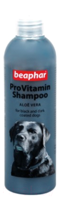 

Шампунь для животных Beaphar, ProVitamin Shampoo Black Dog с алоэ вера / 18255