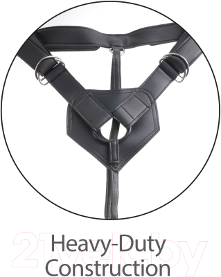 Страпон Pipedream Strap-On Harness with 7 Two Cocks One Hole / 85996