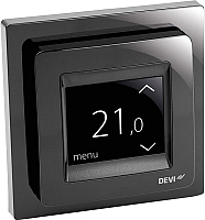 Терморегулятор для теплого пола Devi DEVIreg Touch (черный) - 