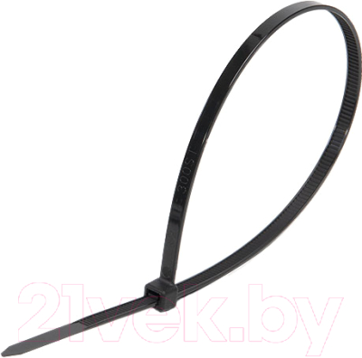 Стяжка для кабеля КВТ КСС Grizzly 79409 (100шт, черный)