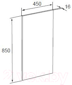 Зеркало Roca The Gap ZRU9000090