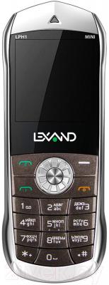 Мобильный телефон Lexand Mini LPH1 (кофейный) - общий вид