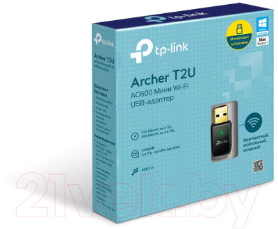 Беспроводной адаптер TP-Link Archer T2U (ARCHERT2U)