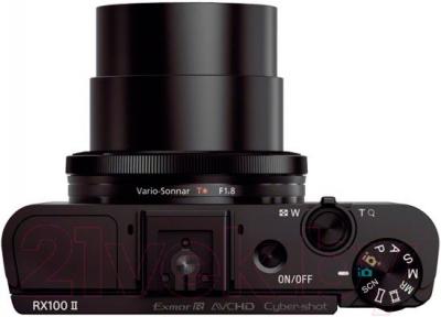 Компактный фотоаппарат Sony DSC-RX100M2 - вид сверху