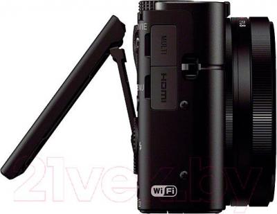 Компактный фотоаппарат Sony DSC-RX100M3 - вид сбоку