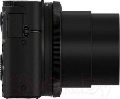 Компактный фотоаппарат Sony DSC-RX100 - вид сбоку