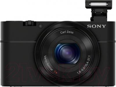 Компактный фотоаппарат Sony DSC-RX100 - вид спереди