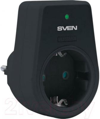 Сетевой фильтр Sven Uno (черный) - общий вид