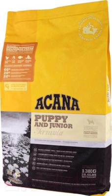 Сухой корм для собак Acana Puppy & Junior (13кг) - общий вид
