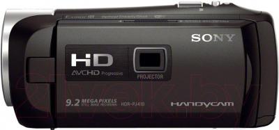 Видеокамера Sony HDR-PJ410B - вид сбоку
