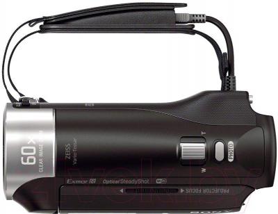 Видеокамера Sony HDR-PJ410B - вид сверху