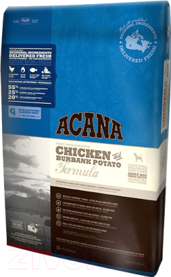 Сухой корм для собак Acana Chicken & Burbank Potato (13кг)