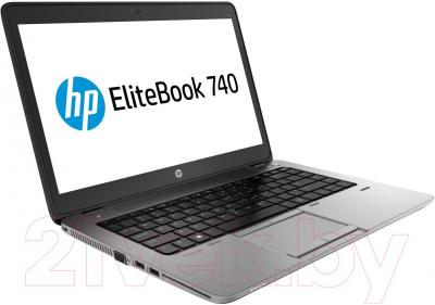 Ноутбук HP EliteBook 740 G1 (J8Q61EA) - вполоборота