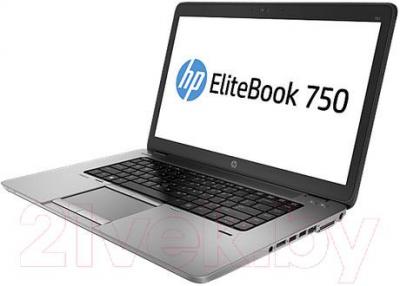 Ноутбук HP EliteBook 750 G1 (J8Q57EA) - вполоборота