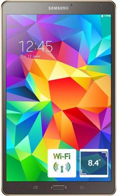 Планшет Samsung Galaxy Tab S 8.4 16GB / SM-T700 (титан) - общий вид