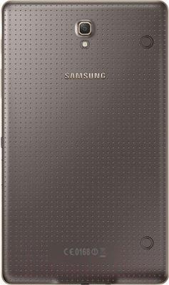 Планшет Samsung Galaxy Tab S 8.4 16GB / SM-T700 (титан) - вид сзади