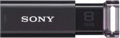 Usb flash накопитель Sony Micro Vault Click Black 8GB (USM8GUB) - общий вид
